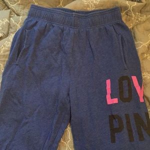 Love Pink Sweatpants Lounge Pants